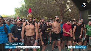 Spartan Race 2e édition de cette course dobstacles à SaintRaphaël [upl. by Nitsreik313]