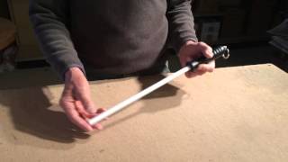 Demo on how to sharpen knives with the Idahone Ceramic Honing Rod [upl. by Enomahs]