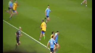 Gary Patterson scores a point for Roscommon v Dublin [upl. by Siulegroj]