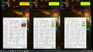RX 580 8gb vs GTX 1060 6gb vs GTX 960 4gb c E5 2680v4 [upl. by Laram465]