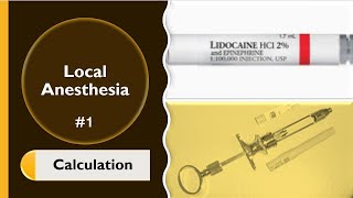 How To Calculate Local Anesthetics Made Easy 1  INBDE [upl. by Leunad674]