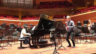 Sebastian Stevensson Asuka Nakamura Hummel Bassoon Concerto 1st movement [upl. by Winthrop]