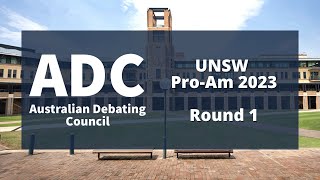 UNSW ProAm 2023 Round 1 [upl. by Schoening641]