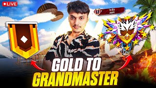 🔴Live Dominating Top 1 Grandmaster V Badge Lobby🗿😤Serious Grandmaster Pushing😡Garena Free Fire [upl. by Shem]