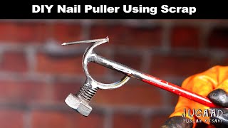 DIY Nail Puller Using Scrap [upl. by Cobbie658]