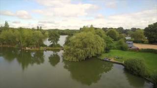 Willow Park Fishery Aerial View HD [upl. by Leiso]