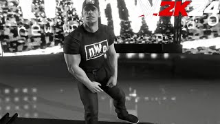 WWE 2K24 John Cena NWO Official 4k Entrance Released wwe2k24 johncena [upl. by Nylhtac276]