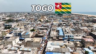 Travelling to Togo from Ghana with Motor bike  Street Food in Lome  Is Togo part of GHANA [upl. by Zanlog]