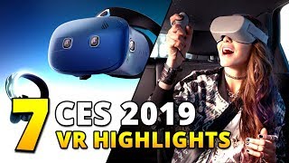 7 Best VR Highlights At CES 2019 So Far [upl. by Tenaej74]