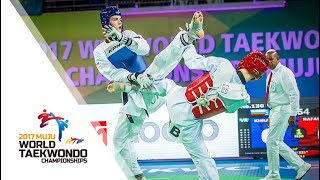 2017 World Taekwondo Championships MUJU  Final match Men 74kg [upl. by Hnao]