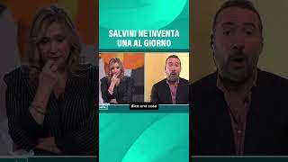 Salvini ne inventa una al giorno salvini elezionieuropee vannacci [upl. by Martelli665]