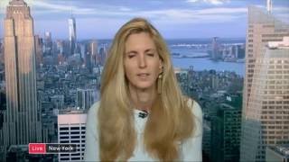 Melania Trump prostitution allegation Webster Tarpley vs Ann Coulter [upl. by Assirhc]