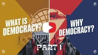 लोकतंत्र क्या लोकतंत्र क्यों लोकतंत्र क्या है  PART 1  democracy politicalscience [upl. by Triley]