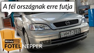 Fotelnepper Mi van ha csak erre futja– Opel Astra G 16 16V Ecotec – 2000 [upl. by Oneida897]