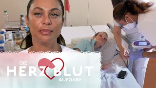 Blutzucker messen Lilly Beckers erster Patientenkontakt  Die HerzblutAufgabe  SAT1 [upl. by Aliekahs]