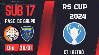 RS CUP 2024  SDB X TUBARÕES  SUB 17 [upl. by Ohcamac]