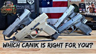 Canik Comparison TP9SFX TP9 COMBAT SF ONE TP9 ELITE SC [upl. by Channa]