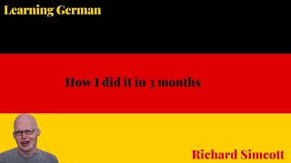 How I learnt German [upl. by Sirred]