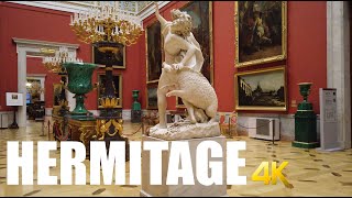 Hermitage Museum walking tour 4k 60fps  Saint Petersburg Russia [upl. by Eteragram]