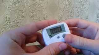 ПОСЫЛКА ИЗ КИТАЯ 13 ШАГОМЕР pedometer aliexpress [upl. by Rector]