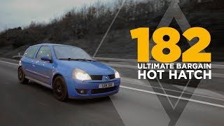 This Clio 182 Is The Ultimate Bargain Hot Hatch [upl. by Arhsub876]