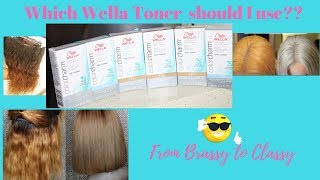 Brassy Orange hair Which Wella Toner should I use [upl. by Estevan156]