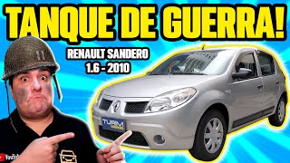 RENAULT SANDERO  O quotFRANCÊSquot INDESTRUTÍVEL e BARATO DE MANTER Avaliação [upl. by Buyer]