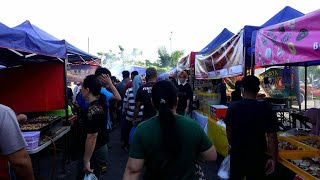 Suasana Bazaar Ramadhan Fujimart Tawau 2024 sabahtourism cuticutimalaysia travel [upl. by Neruat]