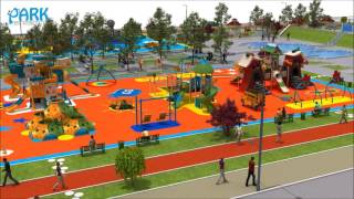 Public Park and Playground Concept Design [upl. by Arakaj]