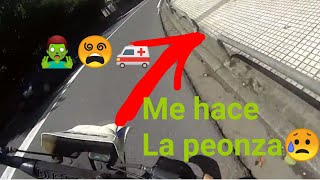 CASI ME MATO MOTO DERBI FDS ESCAPE TAVI TACOS y ASFALTO [upl. by Ydollem]