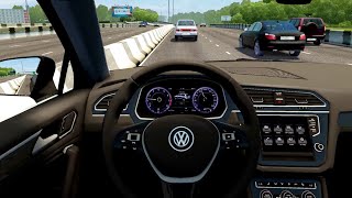 City Car Driving  Volkswagen Tiguan  Logitech G29 Gameplay [upl. by Naves]