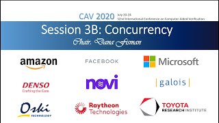 CAV 2020 Session 3B Concurrency July 21 [upl. by Ysus]