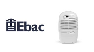 Ebac Dehumidifiers 2850e [upl. by Nosrettap]