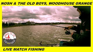 Nosh amp The Old Boys Woodhouse Grange  Live Match Fishing  Cobble Pond  21st March 2023 [upl. by Edrahc644]