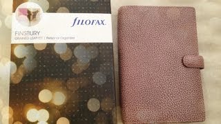 Unboxing My Finsbury Filofax [upl. by Nelli]