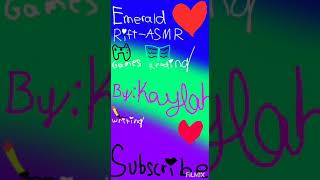 Picture for Emerald RiftASMR [upl. by Ymij558]