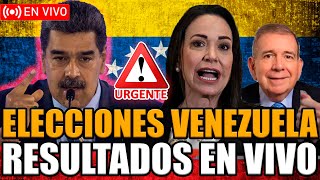 🔴ELECCIONES EN VENEZUELA EN VIVO RESULTADOS ¡ESCÁNDALO MUNDIAL MADURO quotGANADORquot  BREAK POINT [upl. by Innep607]