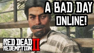 Red Dead Redemption 2  ONLINE FAILS RAGE [upl. by Ertnod]