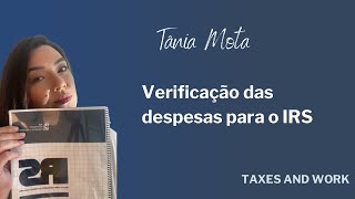 IRS Verificação de despesas para dedução no IRS [upl. by Harman167]