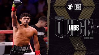 Ryan Garcia STUNS Braulio Rodriguez in this QuickJAB [upl. by Irpak]