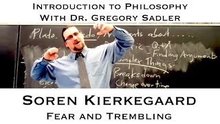 Soren Kierkegaard Fear and Trembling  Introduction to Philosophy [upl. by Baxie]