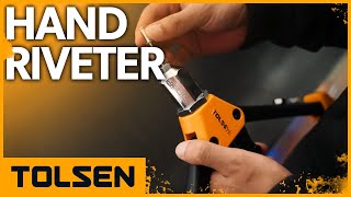 TOLSEN® Hand Riveter  Rivet Nut Tool  Riveting Tool 43096 [upl. by Dettmer456]