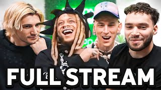 Adin Ross amp MGK amp Trippie Redd amp XQC Full Stream [upl. by Roche]