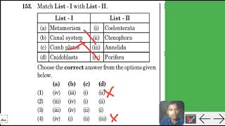 match the list 1 with the list 2 metamerismannelida [upl. by Aseuqram499]