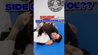 4 submissions from bottom side control jiujitsu bjj [upl. by Landel415]