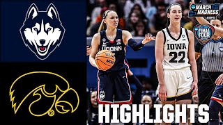 2024 Final Four UConn Huskies vs Iowa Hawkeyes  Full Game Highlights [upl. by Chadbourne]