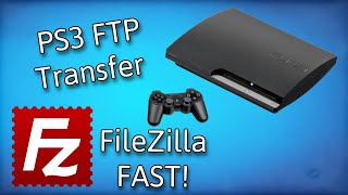 How To Transfer Games Fast to PS3 With FTP [upl. by Romola]