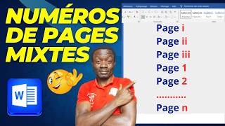 Comment Utiliser Différents Formats de Numérotation de Pages dans Word  Astuce Rapide et Facile [upl. by Decato]