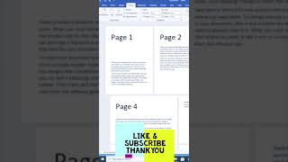 MS Word how to change Page Orientation PortraitLandscape for One Page Shorts My Computer Tamil [upl. by Kristofor396]