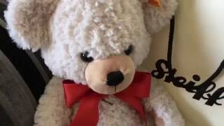 Steiff Teddy Bear quotLillyquot 40cm Lilly Schlenkerteddy Soft Toy [upl. by Lyda]